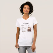 T-shirt Anatomie du chat (Devant entier)