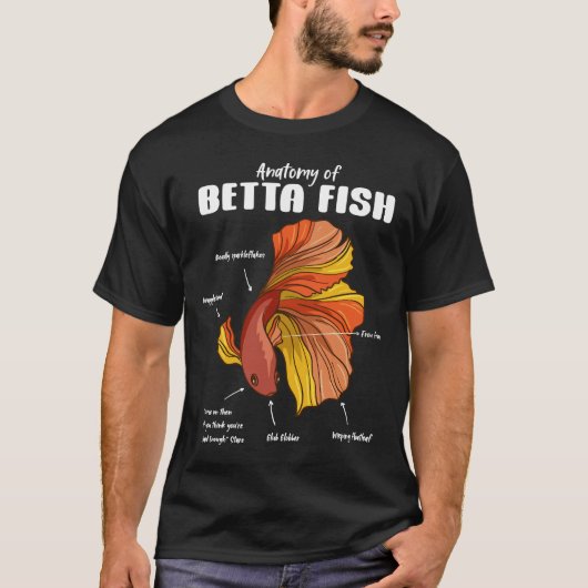 T-shirt Anatomie du poisson (Devant)