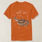 T-shirt Anatomie du serpent à nez conda Anaconda (Design devant)