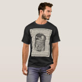 T-shirt Anatomie du système digestif Art 1 Médicale Shirt (Devant entier)