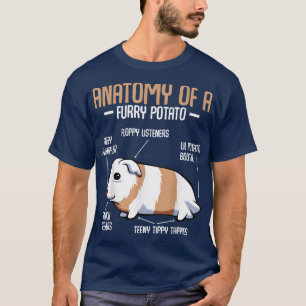 T-shirt Anatomie d'un animal de compagnie domestique Furry