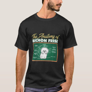 T-shirt Anatomie D'Un Bichon Frise I Funny Bichon Frise