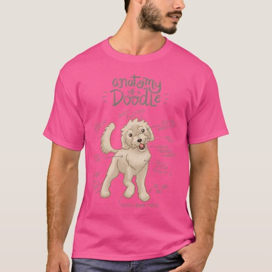 T-shirt Anatomie D'Un Doodle (Devant)
