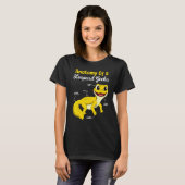 T-shirt Anatomie D'Un Léopard Gecko Minuscule Dinosaure Co (Devant entier)