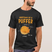 T-shirt Anatomie D'Un Poisson-Poisson-Pouffer  (Devant)