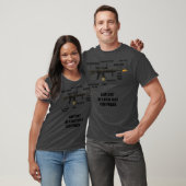 T-shirt Anatomie d'un vrai pistolet à mâcher rapide (Unisexe)