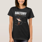 T-shirt Anatomie d'une femme Melanée Melanin African Ameri (Devant)