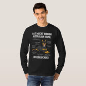 T-shirt Anatomie D'Une Kelpie Australienne (Devant entier)