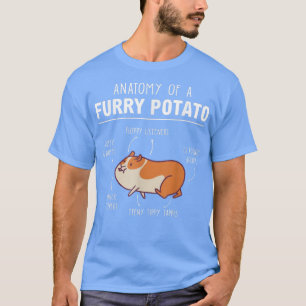T-shirt Anatomie D'Une Pomme De Terre Furie Pour Le Cochon