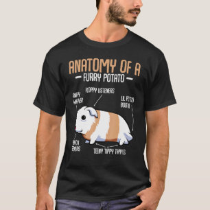 T-shirt Anatomie D'Une Pomme De Terre Furieuse Guinée Coch