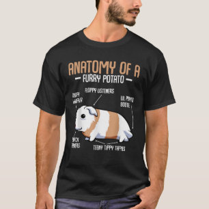 T-shirt Anatomie D'Une Pomme De Terre Furieuse Guinée Coch