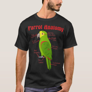 T-shirt Anatomie d'une Zip de perroquet