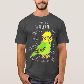 T-shirt Anatomie Green Budgie