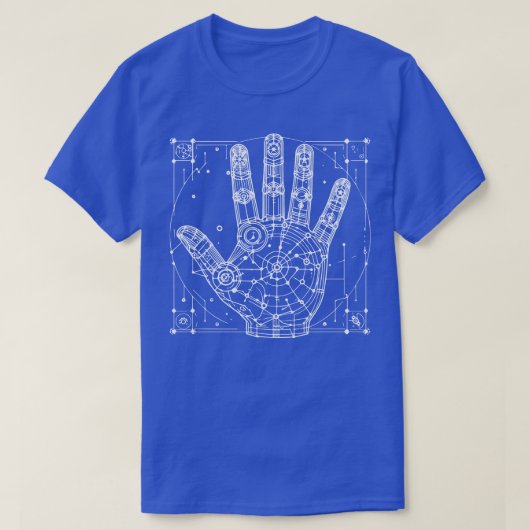 T-shirt anatomie manuelle (Design devant)