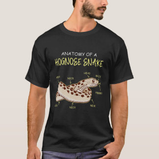 T-shirt Anatomie Snake Hook-Nosed Snake Natter Hognose Sna