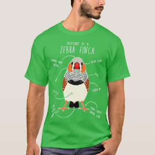 T-shirt Anatomie Zebra Finch