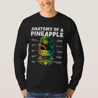 T-shirt Anatomy of a Pineapple Upside Down Pineapple Swing