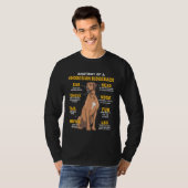 T-shirt Anatomy Of A Rhodesian Ridgeback For Dog (Devant entier)
