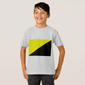 T-shirt Ancap, drapeau politique de la Colombie (Devant entier)
