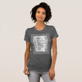 T-shirt Ancèse (Devant entier)
