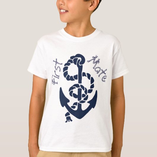 T-shirt Anchor Pattern (Devant)