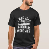 T-shirt Anchovies Tin Can Citer pour un amoureux d'Anchovi (Devant)