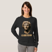 T-shirt Ancien Alexandre Le Grand De Macédon Alexandrie (Devant entier)