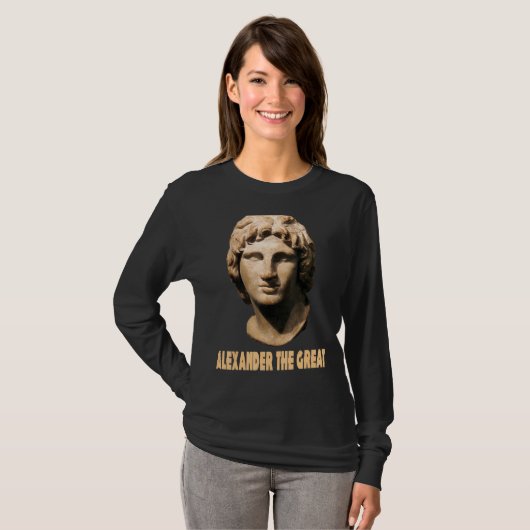 T-shirt Ancien Alexandre Le Grand De Macédon Alexandrie (Devant entier)