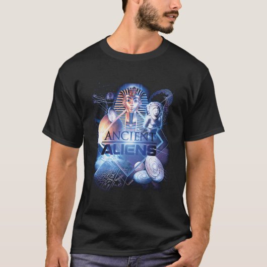 T-shirt Ancien Alien Histoire De (Devant)