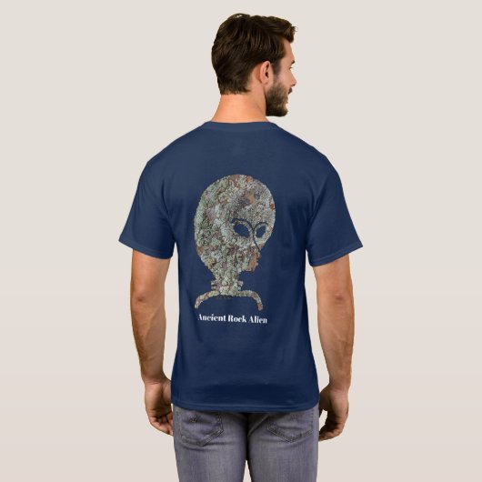 T-shirt Ancien Alien Rock (Dos entier)