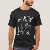 T-shirt Ancien Aliens Nazca Ufo (Devant)
