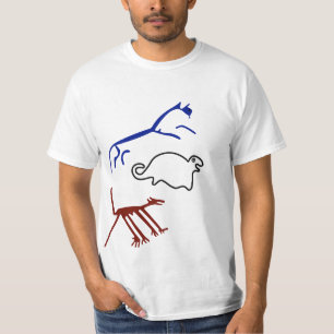 T-shirt Ancien art tribal de la Terre - Anciens animaux