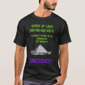 T-shirt Ancien astronaute Alien Théoriste pyramide OVNI (Devant)