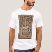 T-shirt Ancien astronaute. Pakal, Maya, couvercle de sarco (Devant)