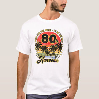 T-shirt Ancien Cadeaux Coucher de soleil Palm