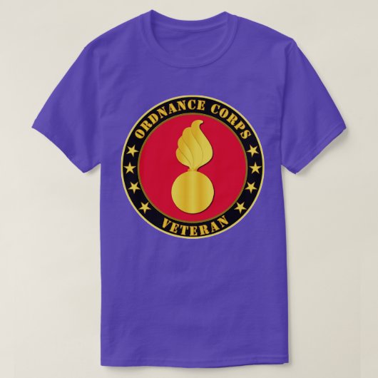 T-shirt Ancien combattant du Corps de commandement (Design devant)