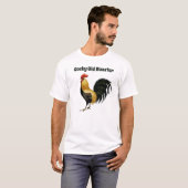 T-shirt Ancien coq, avec un graphique de coq (Devant entier)