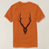 T-shirt Ancien crâne de cerf (Design devant)