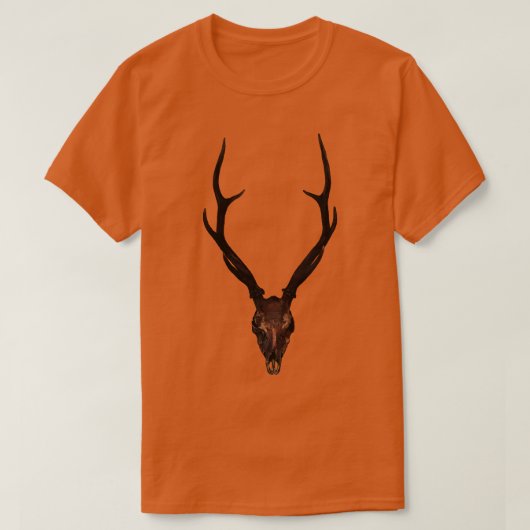 T-shirt Ancien crâne de cerf (Design devant)