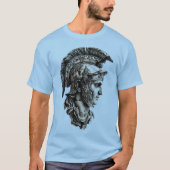 T-shirt 🏛️ 🎨 ancien 🛡️ d'art guerrier (Devant)