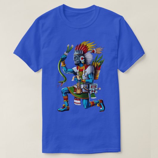 T-shirt Ancien Dieu aztèque Tlaloc (Design devant)