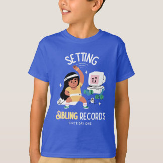 T-shirt Ancien ensemble de soeurs