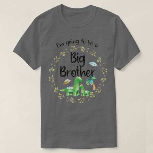 T-shirt Ancien Frère, Je Vais Enfin Être Un Grand Frère (Design devant)