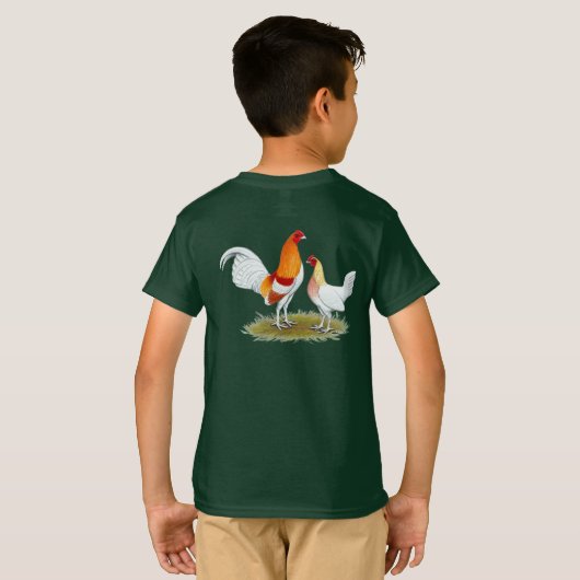 T-shirt Ancien jeu anglais Bantam : Red Pyle (Dos entier)