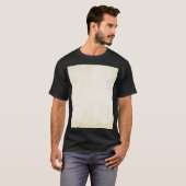 T-shirt Ancien papier kraft : arrière - plan texturé (Devant entier)