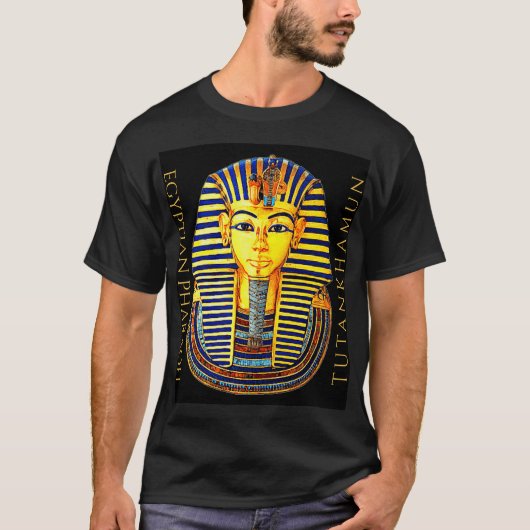 T-shirt Ancien pharaon égyptien Tutankhamon Gold Mask T-S (Devant)