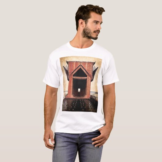 T-shirt Ancien quai de fer (Devant entier)