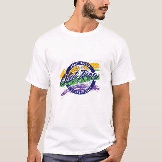 T-shirt Ancien Rangée Mardi Gras Cercle