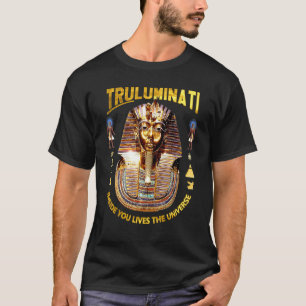 T-shirt Ancien roi égyptien Tut Tutankhamen Illuminati