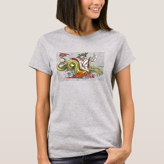 T-shirt Ancien Serpent De Mer (Devant)